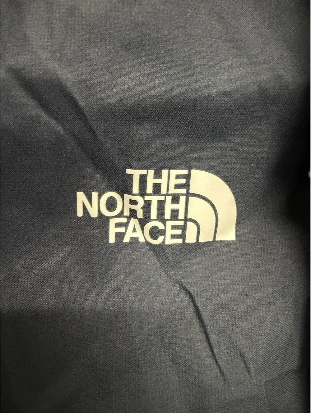 The North Face Men's Medium Hooded Windbreaker Jacket Navy Blue